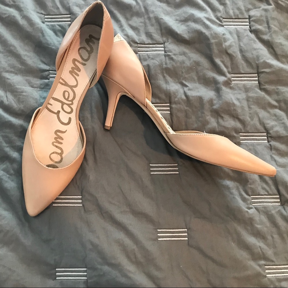 Sam Edelman kitten heels size 8.5 Opal